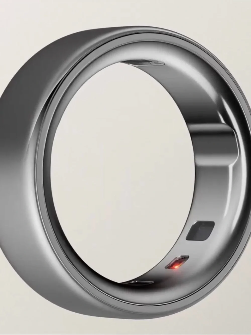 Oura Ring 4 Silver , Size 9 with charger